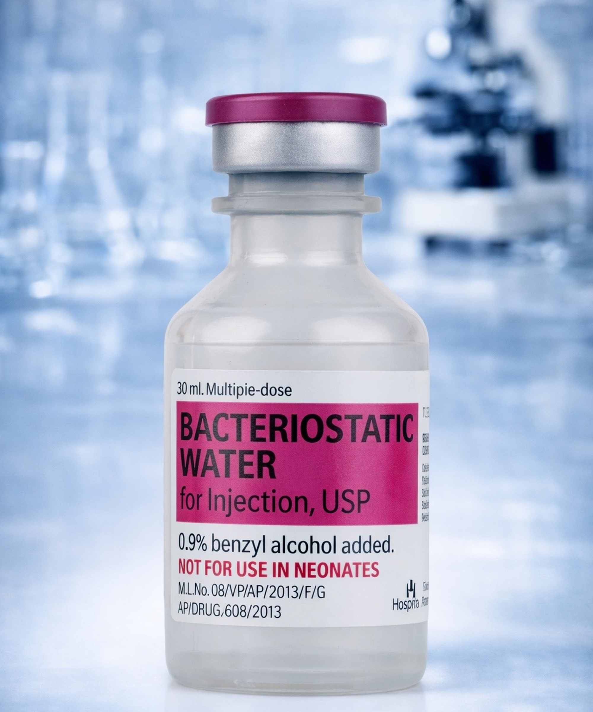 PureOrigin_BAC_Water_2000x2400_NOBORDER Pfizer / Hospira Bacteriostatic Water 30ml - Image 1